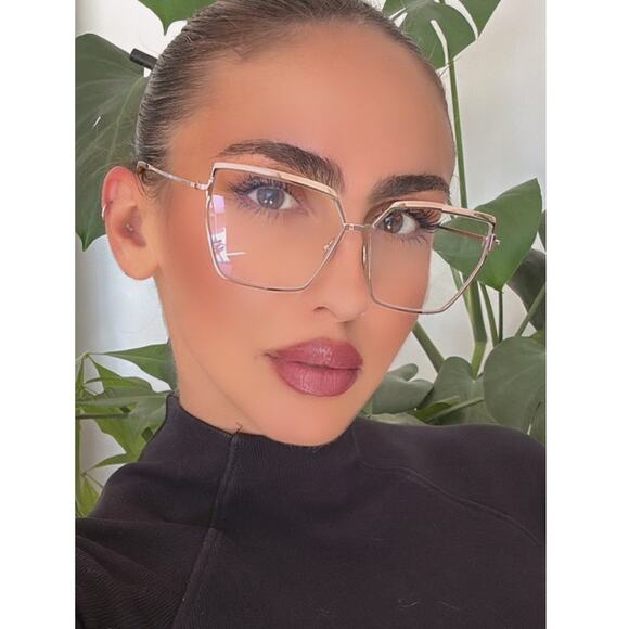 NEW Tom Ford FT5746-B Bluelight Frames in Gold - Picture 1 of 9